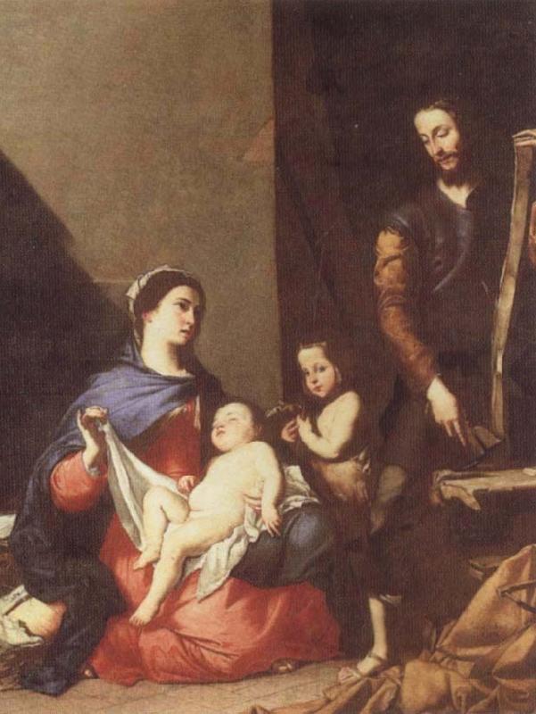 Jusepe de Ribera The Holy family Germany oil painting art